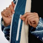 Soft as snowfall - Unisex Hooded Cloak with zippers