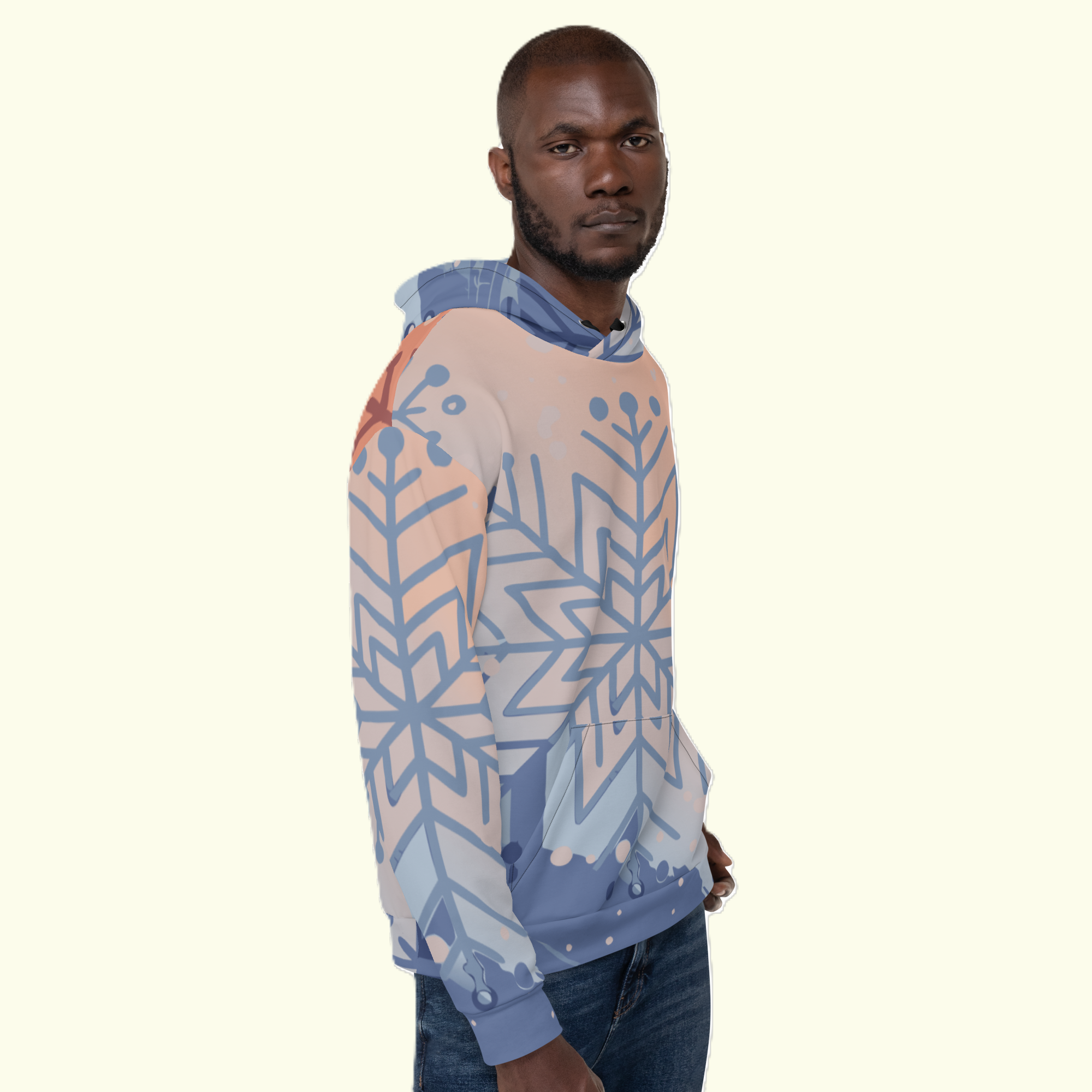 Soft as snowfall - Unisex Hoodie (Pullover Hoodie)
