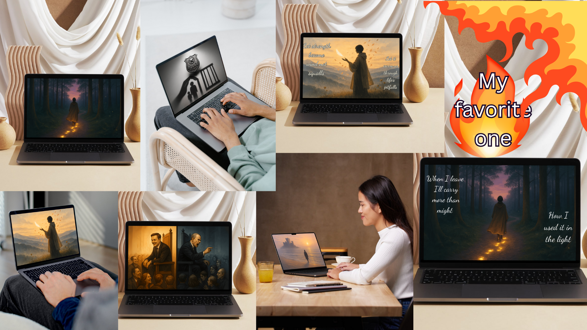Strength feared or revered All in one Bundle premium laptop, desktop wallpapers