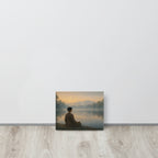 Meditation canvas - Yoga room decore, wall decore